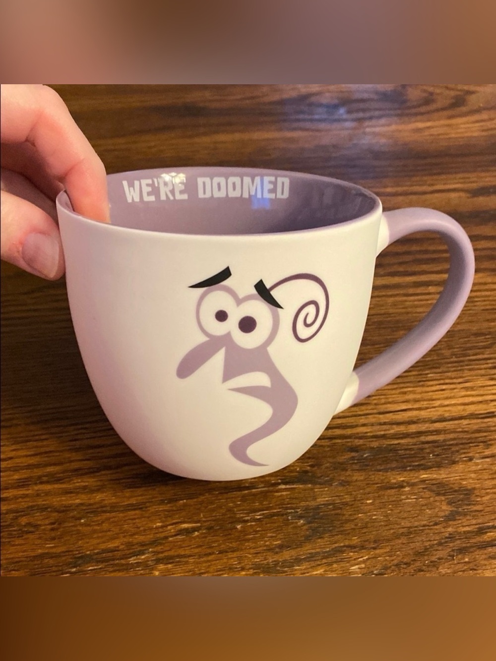 Collectible Disney Inside Out Fear Mug